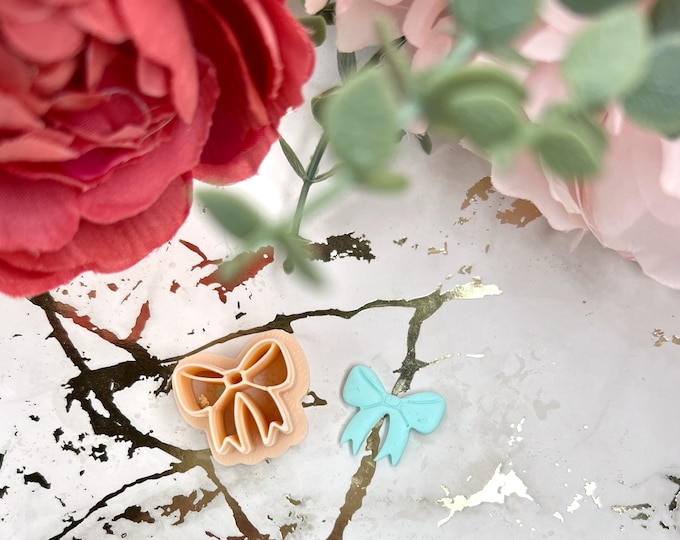 Clay cutters Bow 4| Polymer clay cutters| Ceramic tools| Earring making
