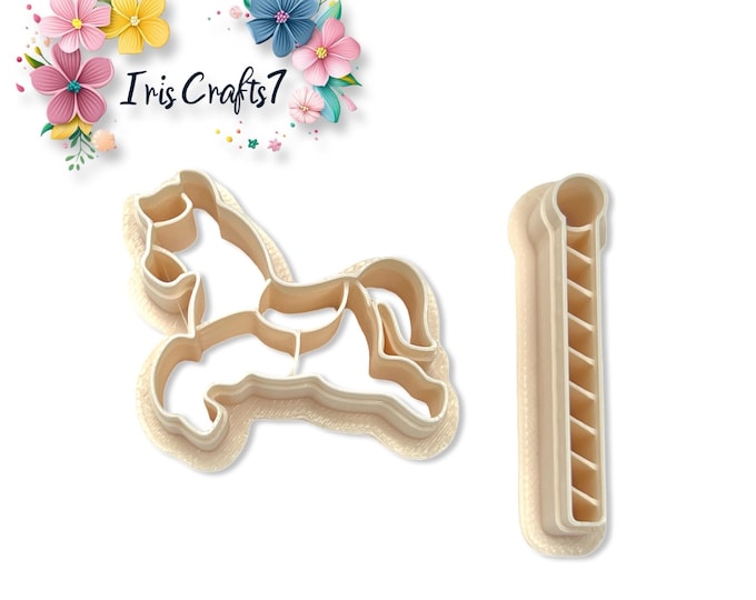 Carousel Polymer Clay Cutter Set For Handmade Earring Making