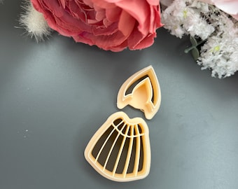 Boho Macrame no. 4 Polymer Clay Cutter | Earring Shape | Craft Tool