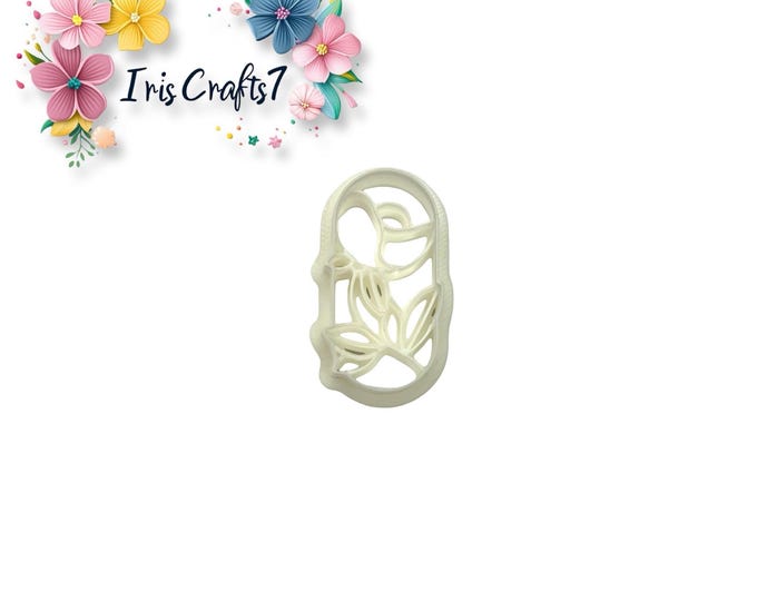 Boho Flower 25 Polymer Clay Cutter - Ceramic Tools - Handmade Earrings