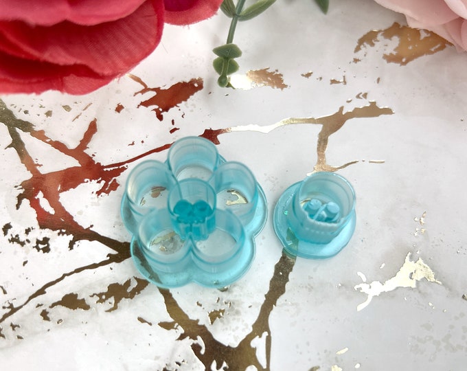 Clay cutters Skull Flower 2| Polymer clay cutters| Halloween earrings| Clay tools