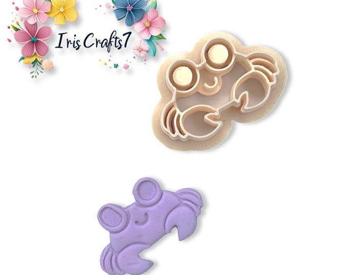 Crab Polymer Clay Cutter - Earring Tools