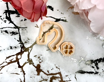 Clay cutters Horseshoe 2| Ceramic tools| Polymer clay cutters| Silver clay