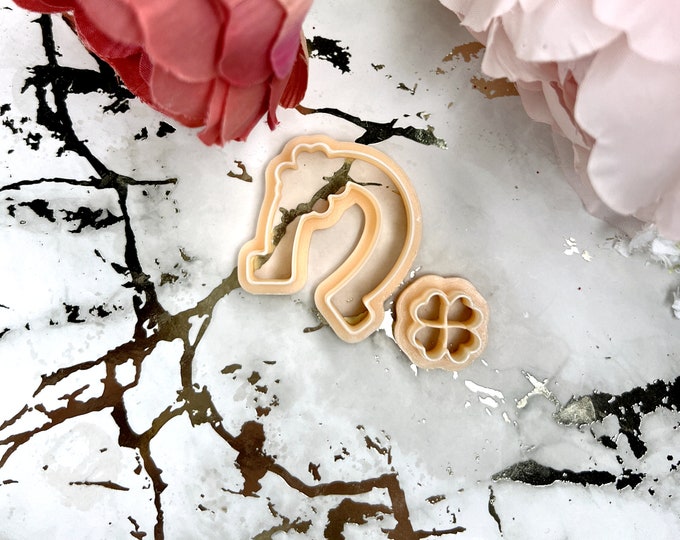 Clay cutters Horseshoe 2| Ceramic tools| Polymer clay cutters| Silver clay