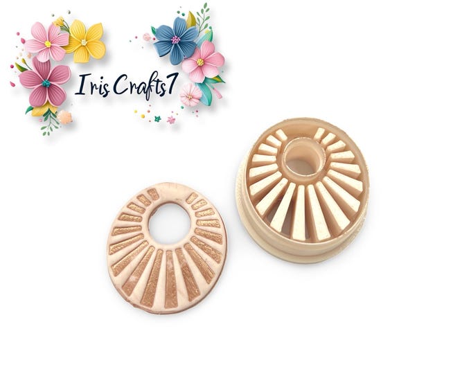 Scalloped 11 Polymer Clay cutters