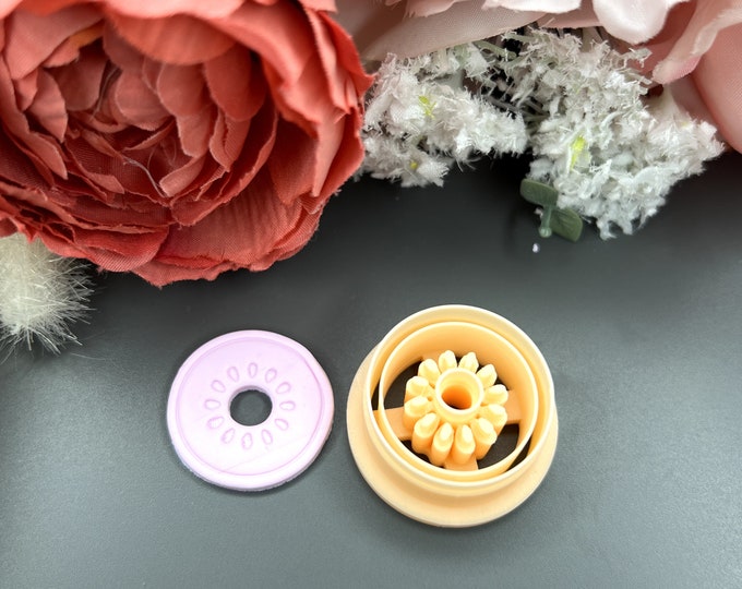 Kiwi fruit 1 Clay Cutter| Earring Making| Polymer clay cutters| Clay tools| Silver clay