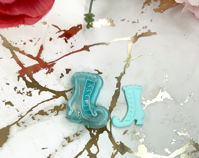 Clay cutters Witch Shoe| Polymer clay cutters| Halloween earrings| Clay tools