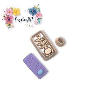 Organic Modern Polymer Clay Cutter Set – Earring Making Tools – Geometric Jewelry Supplies for DIY Artists