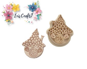 Fairy House Polymer Clay Cutter - Earrings Making - Ceramic Tools