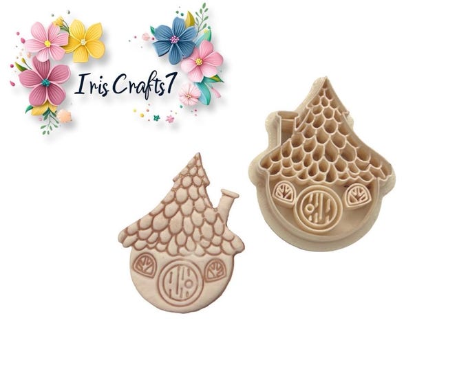 Fairy House Polymer Clay Cutter - Earrings Making - Ceramic Tools