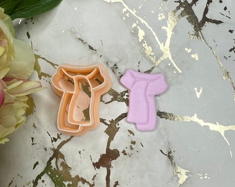 Scarf polymer clay cutters / earrings cutters