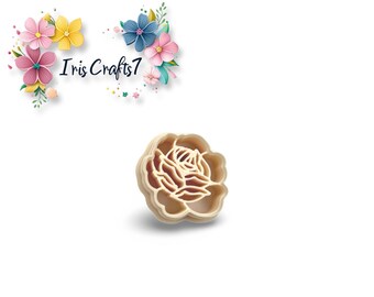 Polymer Clay Cutter Flower 37 - Ceramic Tools