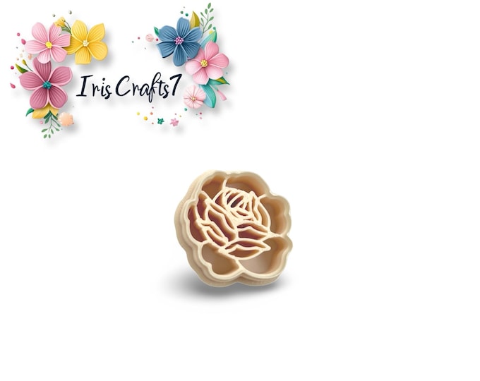 Polymer Clay Cutter Flower 37 - Ceramic Tools