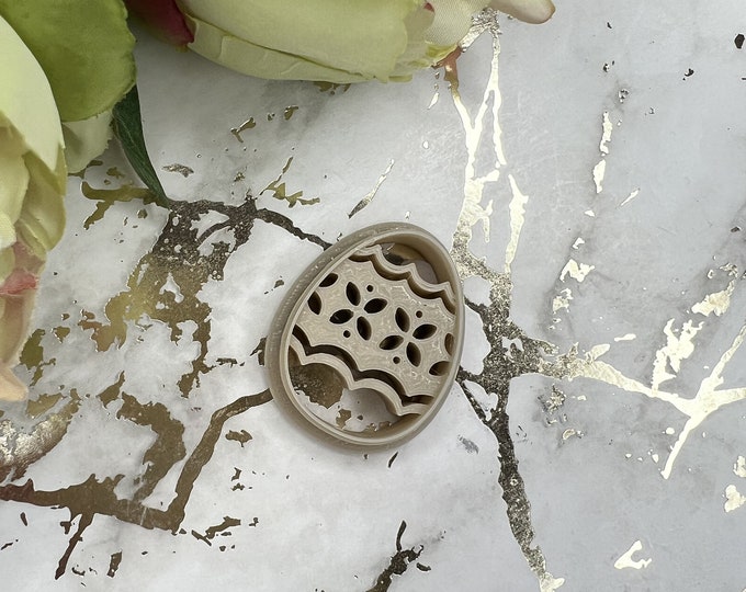 Egg 7 polymer clay cutter