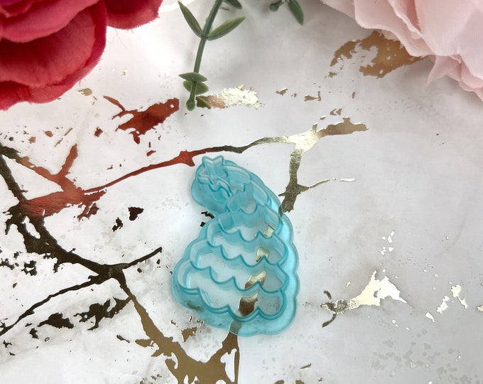 Clay cutters Grinch Tree| Polymer clay cutters| Christmas Cutters| Clay tools