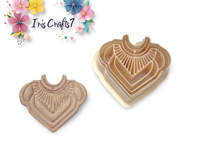 Geometric Pendant Polymer Clay Cutter for Handmade Earring Making, Jewellery Tools