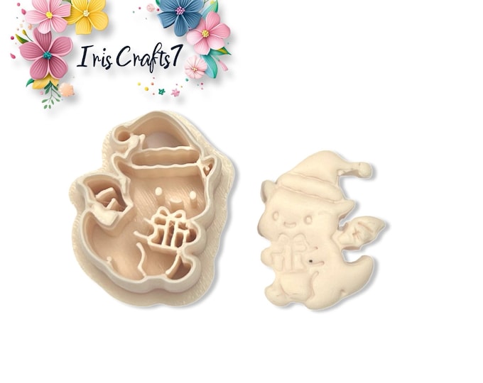 Festive Dragon Polymer Clay Cutter for Earring and Jewellery Making