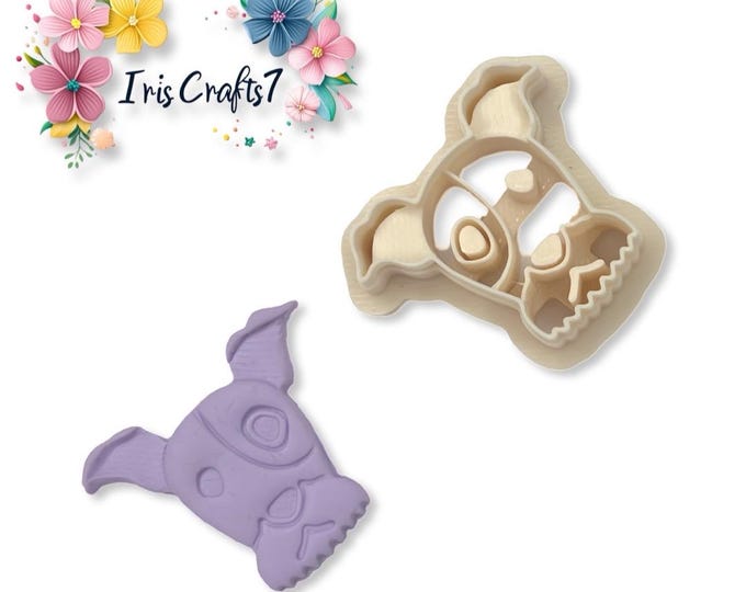 Fox Terrier Polymer Clay Cutter - Ceramic Tools - Handmade Jewellery