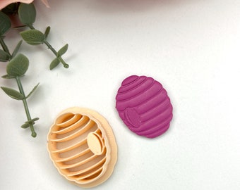 Polymer Clay Cutters Hive Shape | Clay Earring Making Tools | Geometric Cutter Set for Jewelry DIY | Ceramic Craft Supplies