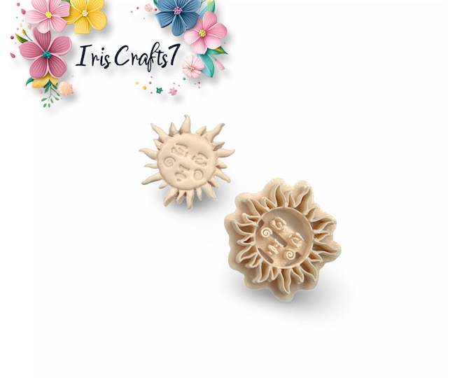 Sun 1 Polymer Clay Cutters - Earring Making - Ceramic Tools