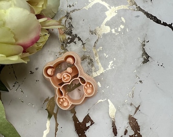 Love Bear Polymer Clay Cutter for Earrings Jewelry Tool