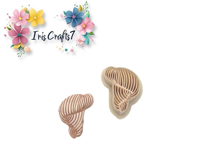 Flower 50 Polymer Clay Cutter - Earrings Making - Ceramic Tools