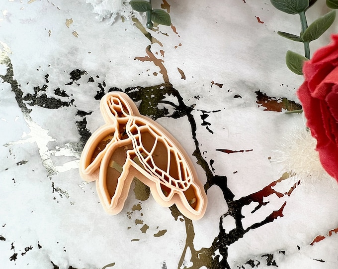 Clay cutters Turtle 4| Polymer clay cutters| Clay tools| Earrings cutters| Jewellery tools| Ceramic cutters