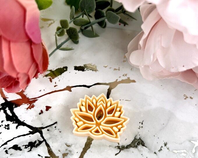 Lotus 6 clay cutter| Ceramic tools| Polymer clay cutters| Earring making