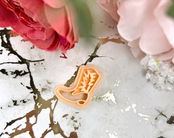 Clay cutters Cowboy boots| Polymer clay cutter| Ceramic tools| Earring making