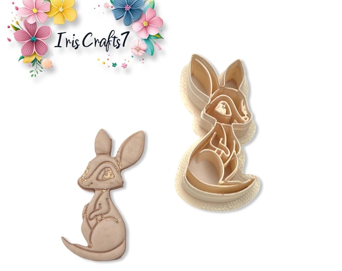 Kangaroo Polymer Clay Cutter for Handmade Earring Making, Jewellry Tools