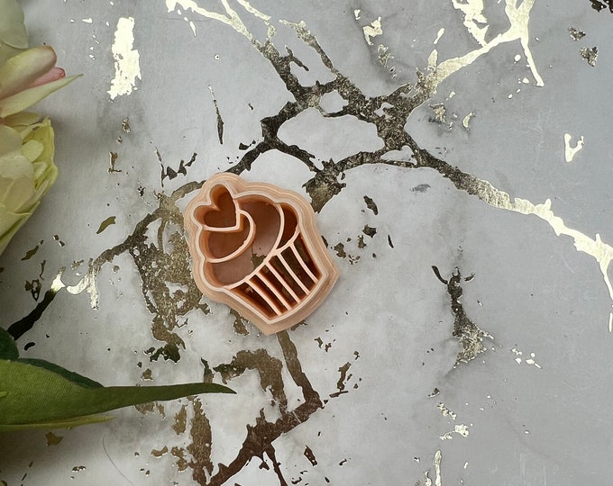 Clay cutters Cupcake 2| Polymer clay cutters| Clay tools| Earrings cutters| Jewellery tools| Ceramic cutters
