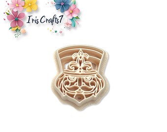 Nutcracker Portrait Polymer Clay Cutter for Jewellery & Earring Making