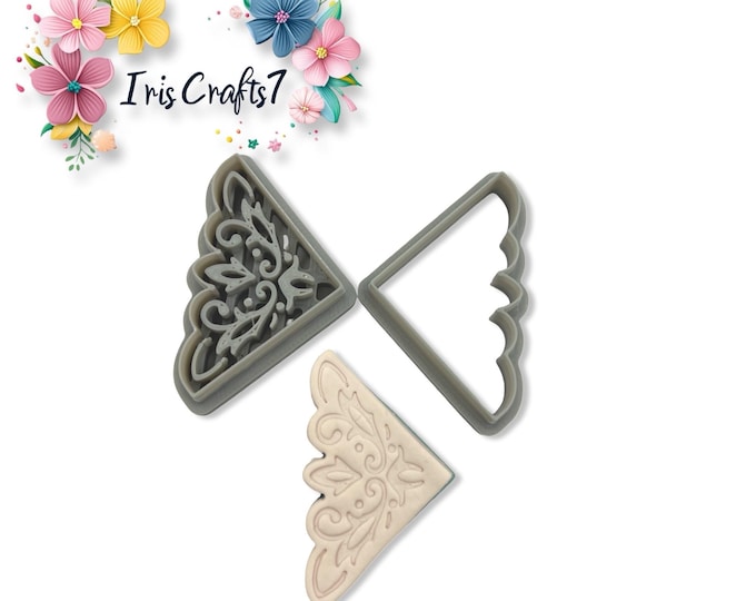 Ornamental Bookmark No 7 Polymer Clay Cutter Tool