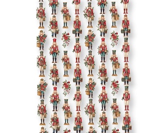 Nutcracker no.2 Image Transfer Paper for Polymer Clay Earring, Water Soluble Sheet