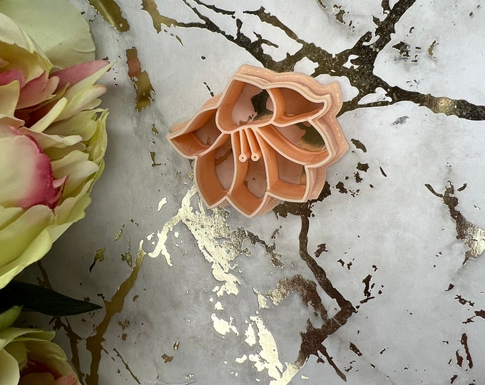 Flower 13 polymer clay cutter