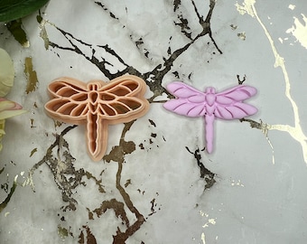 Dragonfly Polymer Clay Cutter – Insect Shape Tool for Earrings & Jewellery Making