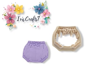 Baby Shower Number 1 Polymer Clay Cutter - Cookie & Fondant Cutter, Crafts and Baking Tools