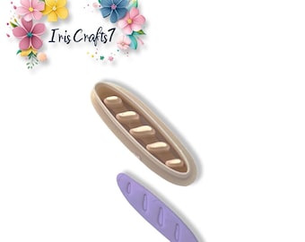 Baguette Shape Polymer Clay Cutter Earring Jewelry Tool