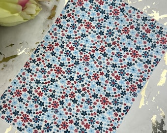 Flower Image Transfer Paper for Polymer Clay (9.9cm x 14.8cm)