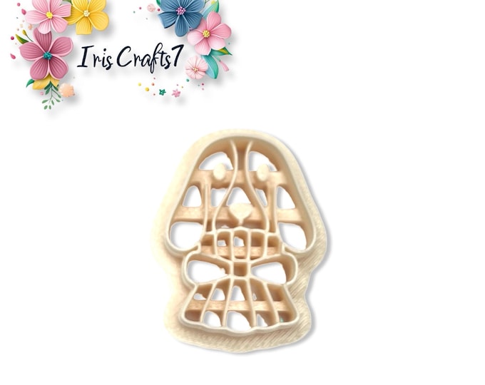 Spaniel in a Sweater Polymer Clay Cutter for Handmade Christmas Earring Making