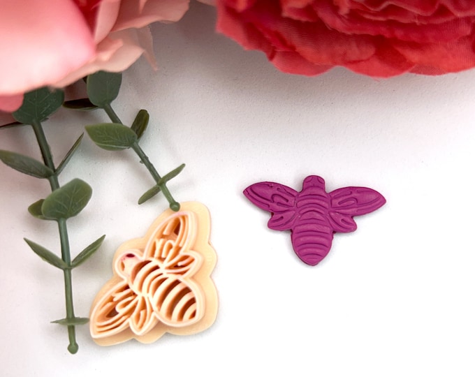 Clay cutters Bee 2| Polymer clay cutters| Jewellery tools| Ceramic tools| Clay tools