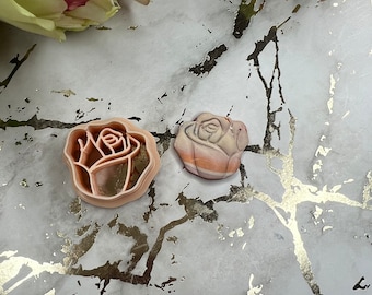 Rose 2 polymer clay cutter