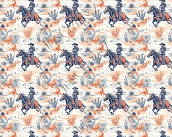 Cowboy 1 image transfer paper_ Clay tools_ Earring making_ Magic transfer paper_ Water soluble paper