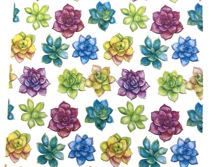 Succulents 1 image transfer paper_ Clay tools_ Earring making_ Magic transfer paper_ Water soluble paper