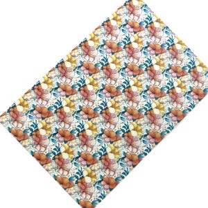Flowers 22 Transfer Paper for Polymer Clay - Water soluble paper