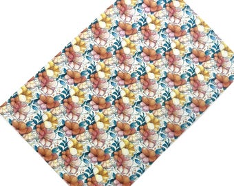 Flowers No.22 Transfer Paper Water-Soluble Sheet Polymer Clay Jewelry