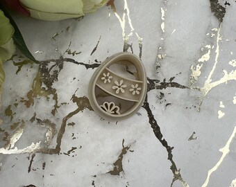 Polymer Clay Cutter Egg 5 Shape for Crafting, DIY Jewelry and Art, Clay Tools for Precise Cutting & Detailing