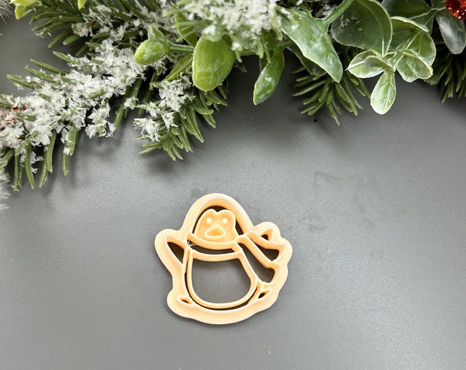 Adorable Penguin Polymer Clay Cutter - Perfect for Cute Winter Crafts