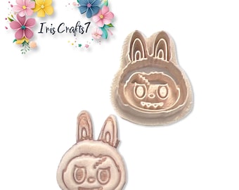 Cute Monster 4 Polymer Clay Cutter – Halloween Earring Making Tool – Spooky Creature Clay Shape – DIY Jewellery Supplies – Iriscrafts7