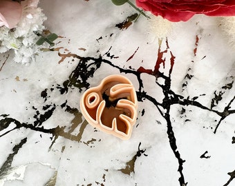 Monstera Leaf no. 3 Polymer Clay Cutter for Handmade Earring Making, Jewellery & Craft Tools